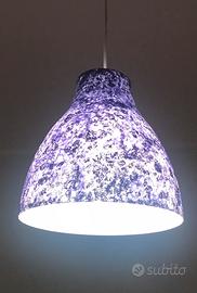 Lampadario con finitura artigianale unica