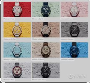 Swatch Omega collezione completa