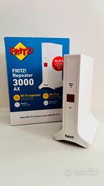 FRITZ! Repeater 3000 AX – Nuovo, Acceso Solo 1h