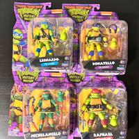 Turtles Mutant Ninja Lotto Figure Nuove!!