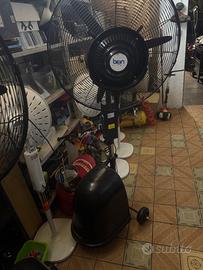 Ventilatore con nebulizzatore