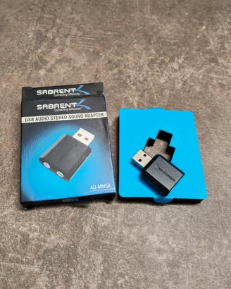 Scheda Audio USB Esterna Sabrent AU-MMSA - Plug & 