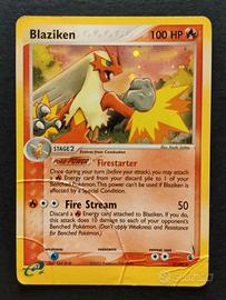 Pokemon EX Rubino & Zaffiro Blaziken (RS 3) ENG