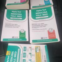 Libri studio ALPHA-TEST TOLC-MED
