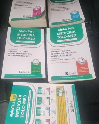 Libri studio ALPHA-TEST TOLC-MED