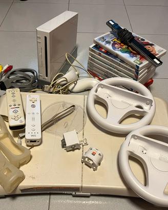 Wii funzionante, Telecomandi, Giochi, Balanceboard