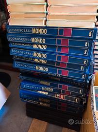 CONOSCERE IL MONDO  13 VOLUMI DA RILEGARE