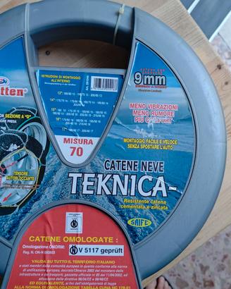 Catene da Neve Rhütten Teknica - Misura 70 - 9mm -