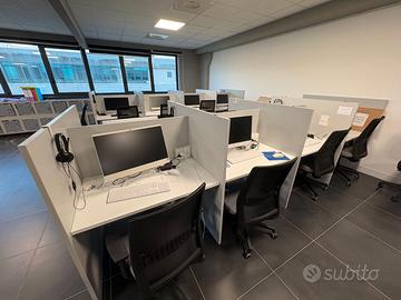 Postazioni Call Center complete + Sedie