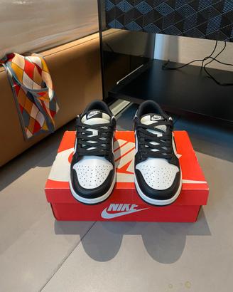 Nike Dunk Low Bianco Nero Panna Sneakers EU     38
