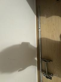 Asta telescopica e supporti per antenna