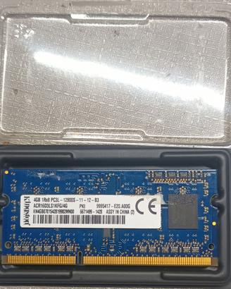 Ram Kingston 4gb 1600mhz