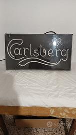 insegna luminosa carlsberg