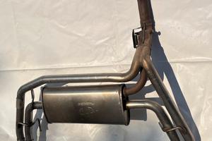 Scarico originale abarth record monza a 4 uscite