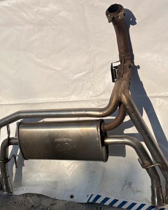 Scarico originale abarth record monza a 4 uscite