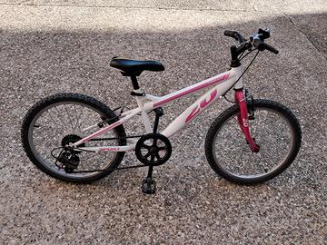 Bici mountan bike da Bambina 7/8 anni raggio 20