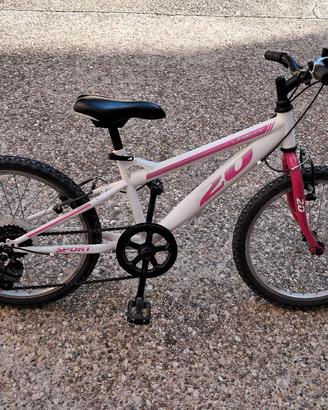 Bici mountan bike da Bambina 7/8 anni raggio 20