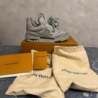 LOUIS VUITTON LV  GRIGIE SKATE SNEAKERS tg 42 BOX