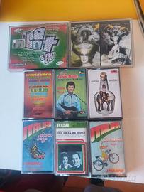 LOTTO CASSETTE MC MUSICASSETTA MINA LITTLE.TONY