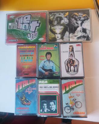 LOTTO CASSETTE MC MUSICASSETTA MINA LITTLE.TONY