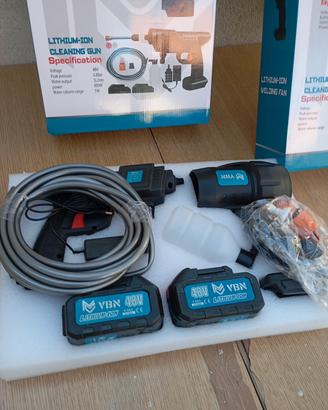 idropulitrice elettrica con soffiatore 