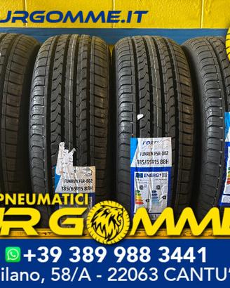 2 Gomme al 100% 185/65/15 FORTUNE Estive - Cantù