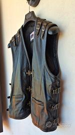 Gilet in pelle
