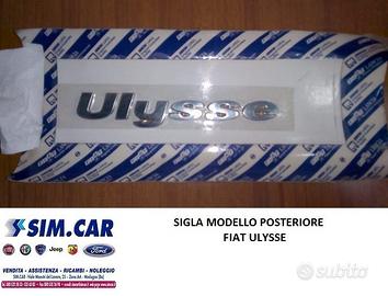 Sigla Modello Fiat Ulysse