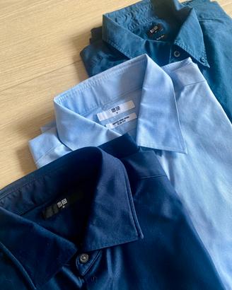 Camicie uomo Uniqlo Slim Fit (2) taglia M