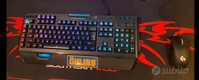 Tastiera Logitech G910 + mouse Logitech g403 Hero