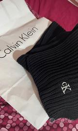 Sciarpa calvin klein con cartellino e busta