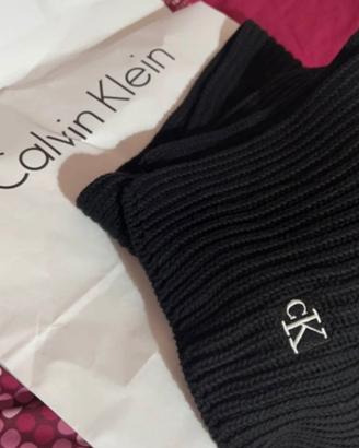Sciarpa calvin klein con cartellino e busta