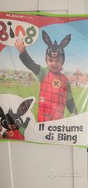 vestito carnevale Bing 4/5 anni 