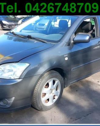 Ricambi TOYOTA COROLLA 1.4 DIESEL AUTOM.- 1ND TV