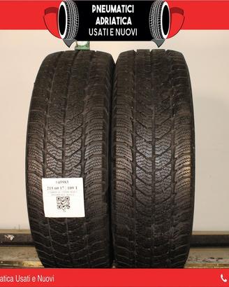 2 Gomme 215 60 R 17C Uniroyal al 90% SPED GRATIS