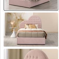 Letto a cuore 1 piazza e mezza 