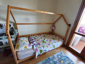 letto capanna montessori