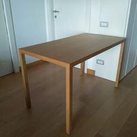 tavolo in rovere naturale 121 cm x 79 cm