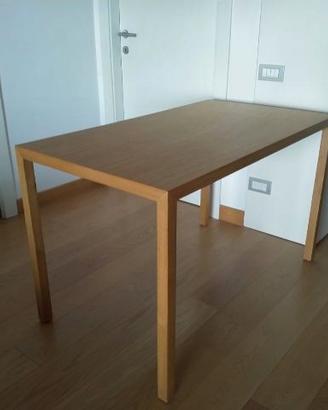 tavolo in rovere naturale 120 cm x 80 cm