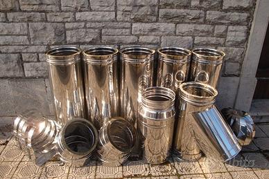 Tubo acciaio inox per canna fumaria