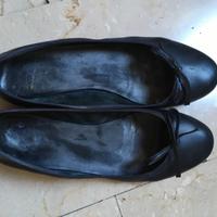 Ballerine blu Marco pelle