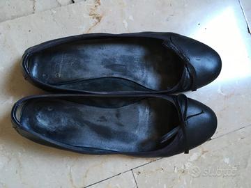 Ballerine blu Marco pelle