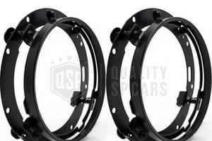 Staffe Montaggio Fari LED Tondi 7 Pollici Ghiere