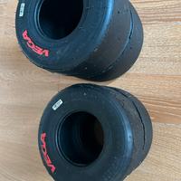 Gomme  go-kart Vega rosso