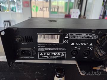 amplificatore e 4 casse