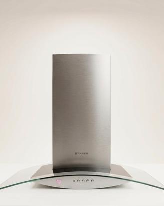 Cappa aspirante a parete FABER acciaio e vetro