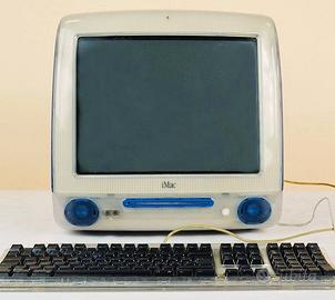 Computer Apple iMac G3 con tastiera Mac