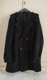 Cappotto invernale nero da uomo