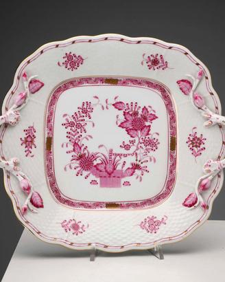 Vassoio in Porcellana Manifattura Herend XX Secolo