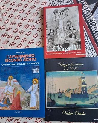 2 libri d'arte: Giotto, e Arte nel '700